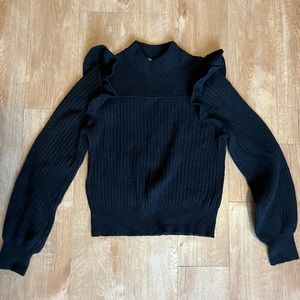 Black & Other Stories ruffle sleeve sweater